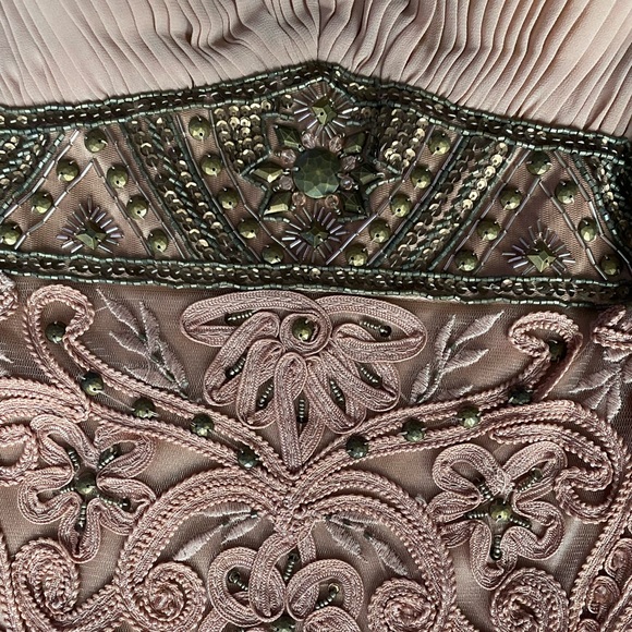 [Sue Wong] worn once Light Pink Beaded Dress - Picture 5 of 8